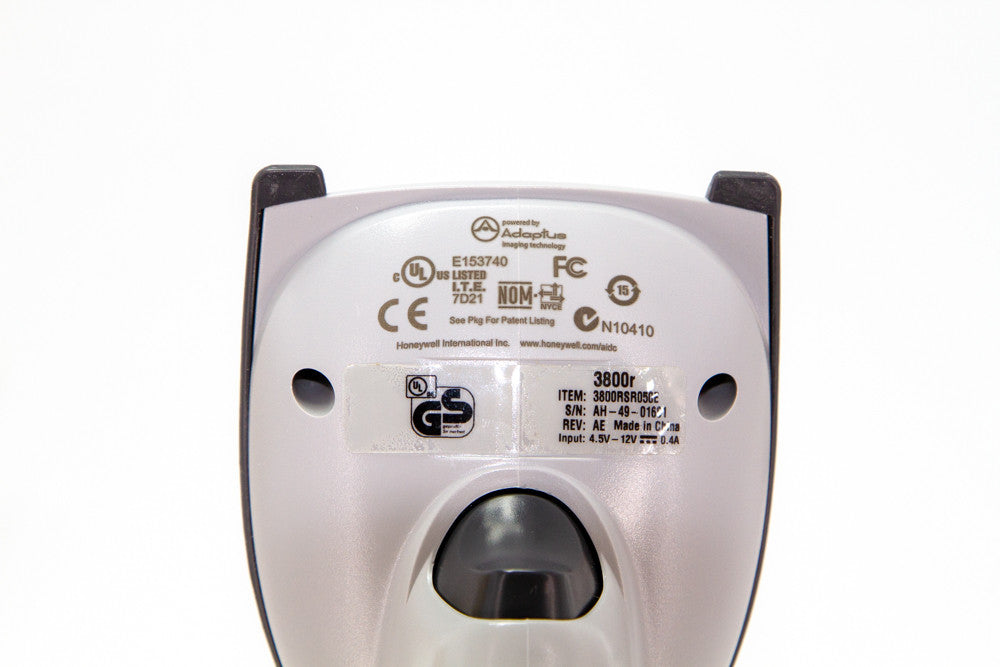 Honeywell 3800r 3800RSR050-0F00E Barcode Scanner - USB kit with straight cable