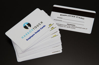Harbor Touch POS - Magnetic Swipe Employee ID Cards (10 Pack) - NEW