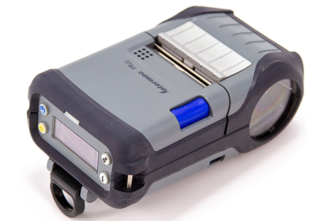 Intermec PB22 Portable Serial USB & Bluetooth Direct Thermal Label Printer - Black - TESTED