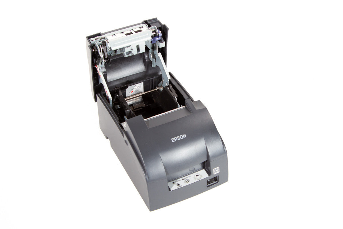 TM-U220B Dark Gray Ethernet Auto Cutter Impact Printers (Dot-Matrix)