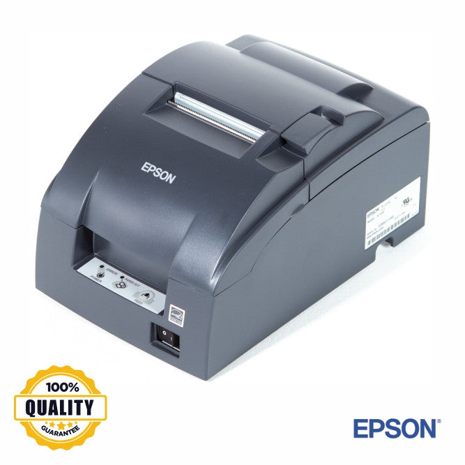 TM-U220B Dark Gray Ethernet Auto Cutter Impact Printers (Dot-Matrix)