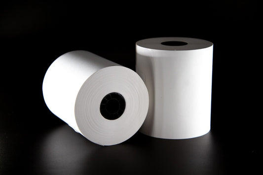 3 1/8 inch X 230 Feet Thermal Receipt Paper Rolls - 10 Rolls