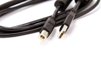 USB 2.0 Printer Cable - A-Male to B-Male Cord - 6 Feet (1.8 Meters), Black