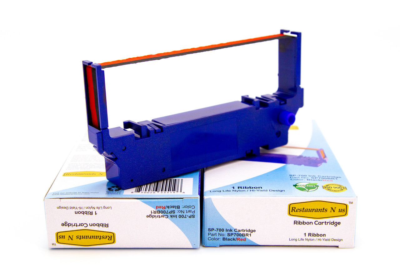 Star Micronics RC700BR Thermal Transfer Printer Ribbon 6 PACK NEW Compatible Ink