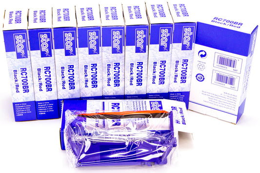 Star Micronics RC700BR Thermal Transfer Printer Ribbon - Box of 10