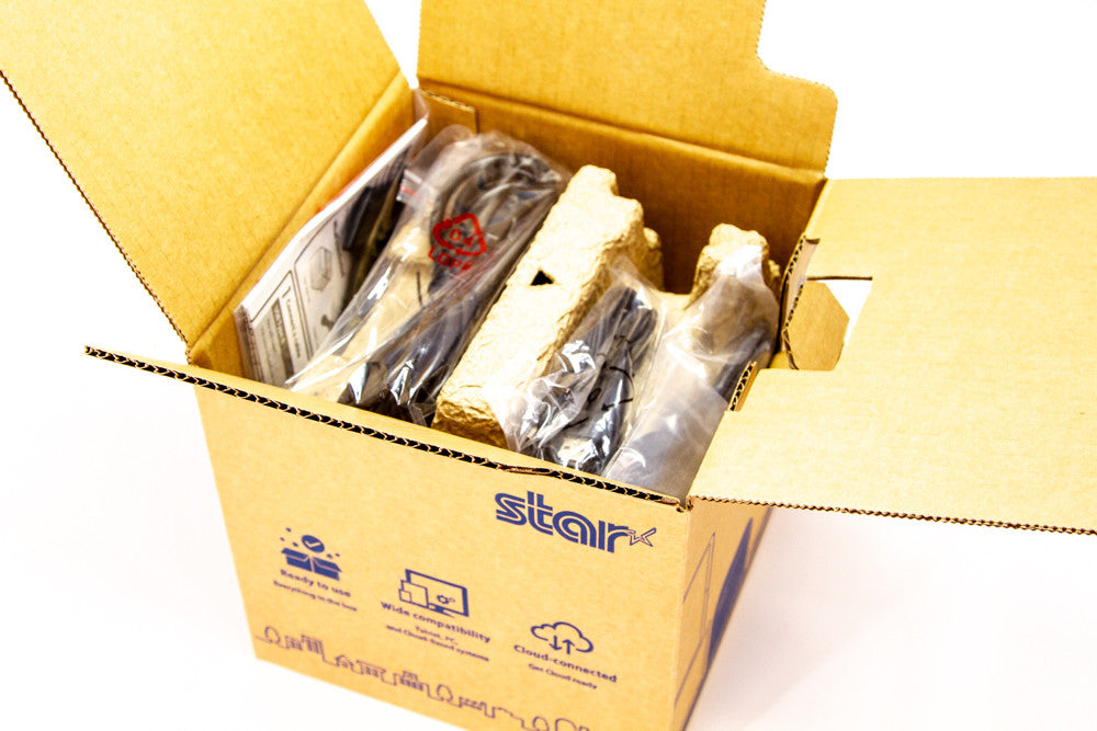 Star Micronics TSP143IVUE Thermal Receipt Printer, USB, Ethernet, Gray