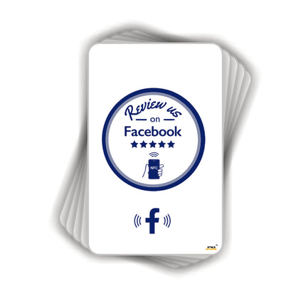 Facebook Feedback NFC Tap Card Design 1 detail