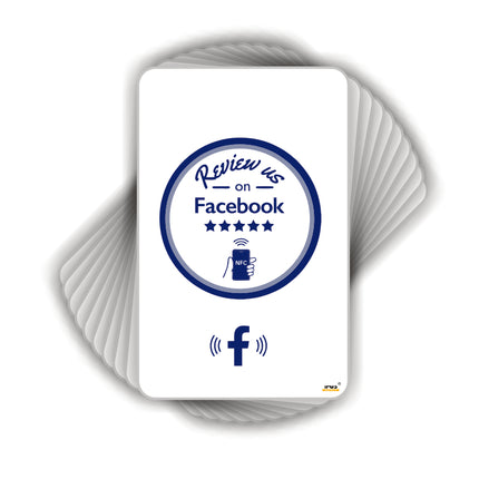 Facebook Feedback NFC Tap Card Design 1 back