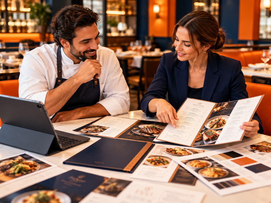 Menu Design & Printing