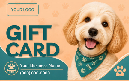 Happy Paws RHGC-PET-101 gift card artwork