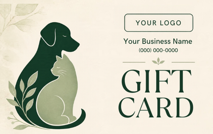 Pet Boutique RHGC-PET-102 gift card artwork