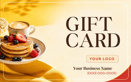 Breakfast Brunch RHGC-RST-110 gift card artwork