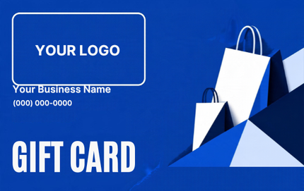 Modern Shopping RHGC-RTL-102 personalized plastic gift card