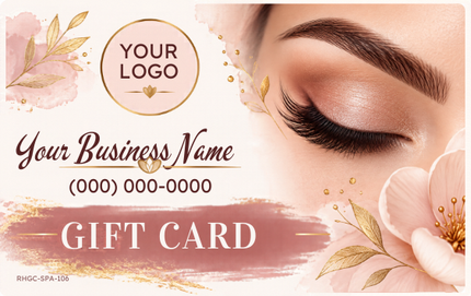 Lash & Brow Studio RHGC-SPA-106 gift card artwork