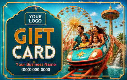 Adventure Park RHGC-THM-101 gift card design