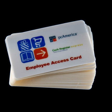 pcAmerica POS Employee Access Cards — 5-Pack