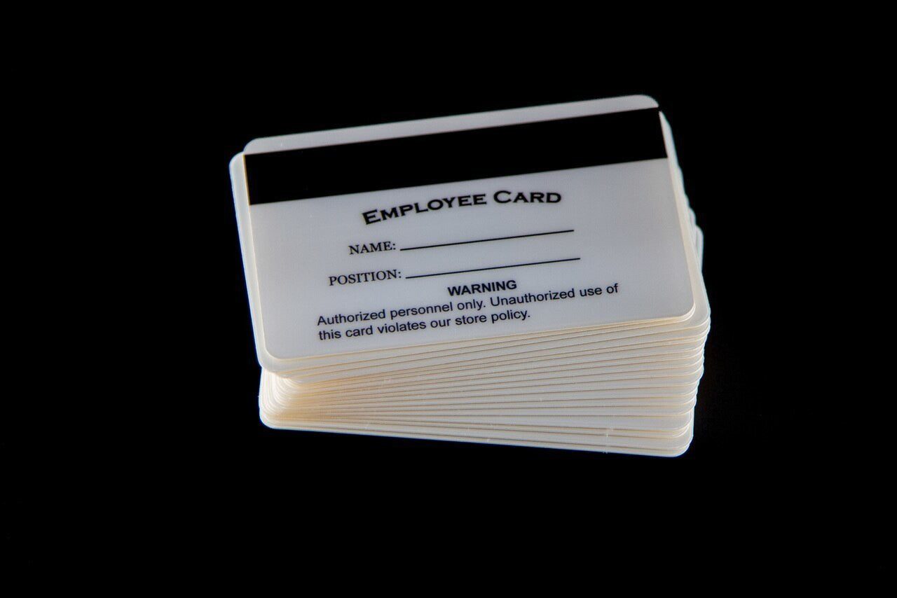 pcAmerica Employee Access Magnetic Swipe Cards (10 Pack) High Quality - NEW