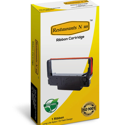 Epson ERC-38 (Box Of 6) Black Red Ribbon Cartridge ERC 30 / 34 / 38 Ink