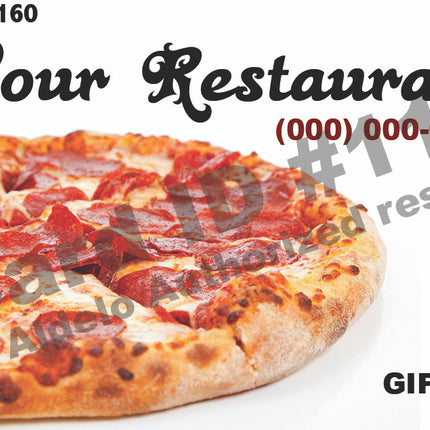 Custom Plastic Gift Cards — Full Color Front & Back + Magnetic Stripe