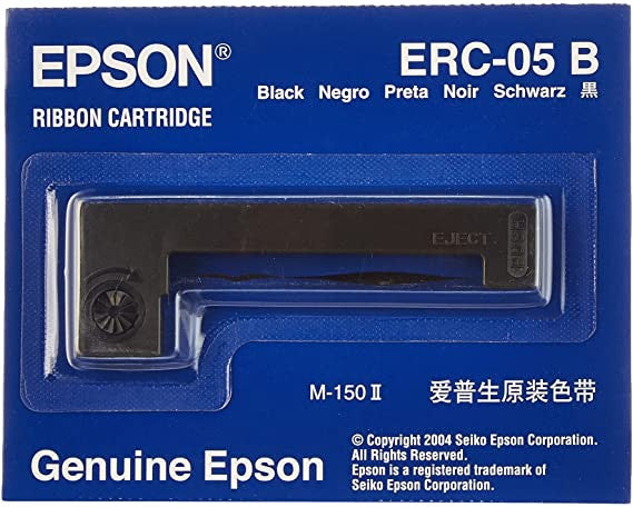 Genuine Epson ERC-05B Black Ribbon for M-150 II Dot Matrix printer
