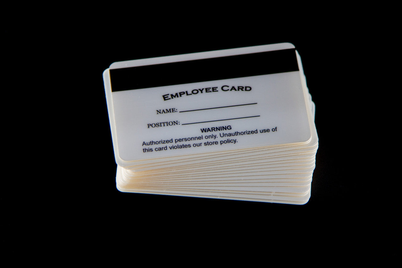 Aldelo POS - Employee Access Magnetic Swipe Cards (50 Pack) High Quality - NEW