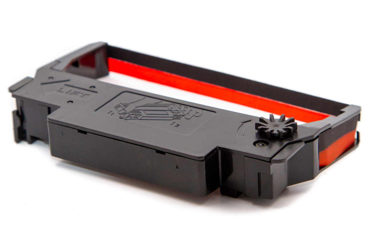 Epson ERC-38 (Box Of 6) Black Red Ribbon Cartridge ERC 30 / 34 / 38 Ink