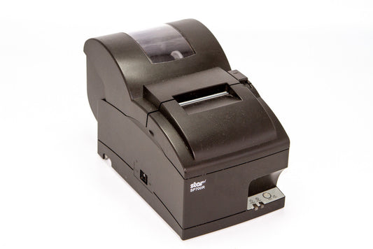 Star SP700R Impact Printer with paper rewind SP742 - Ethernet, Auto Cutter, Dark Gray