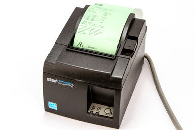 Star Micronics TSP143IIILAN Ethernet (LAN) Thermal Receipt Printer with Auto-cutter and Internal Power Supply - Gray