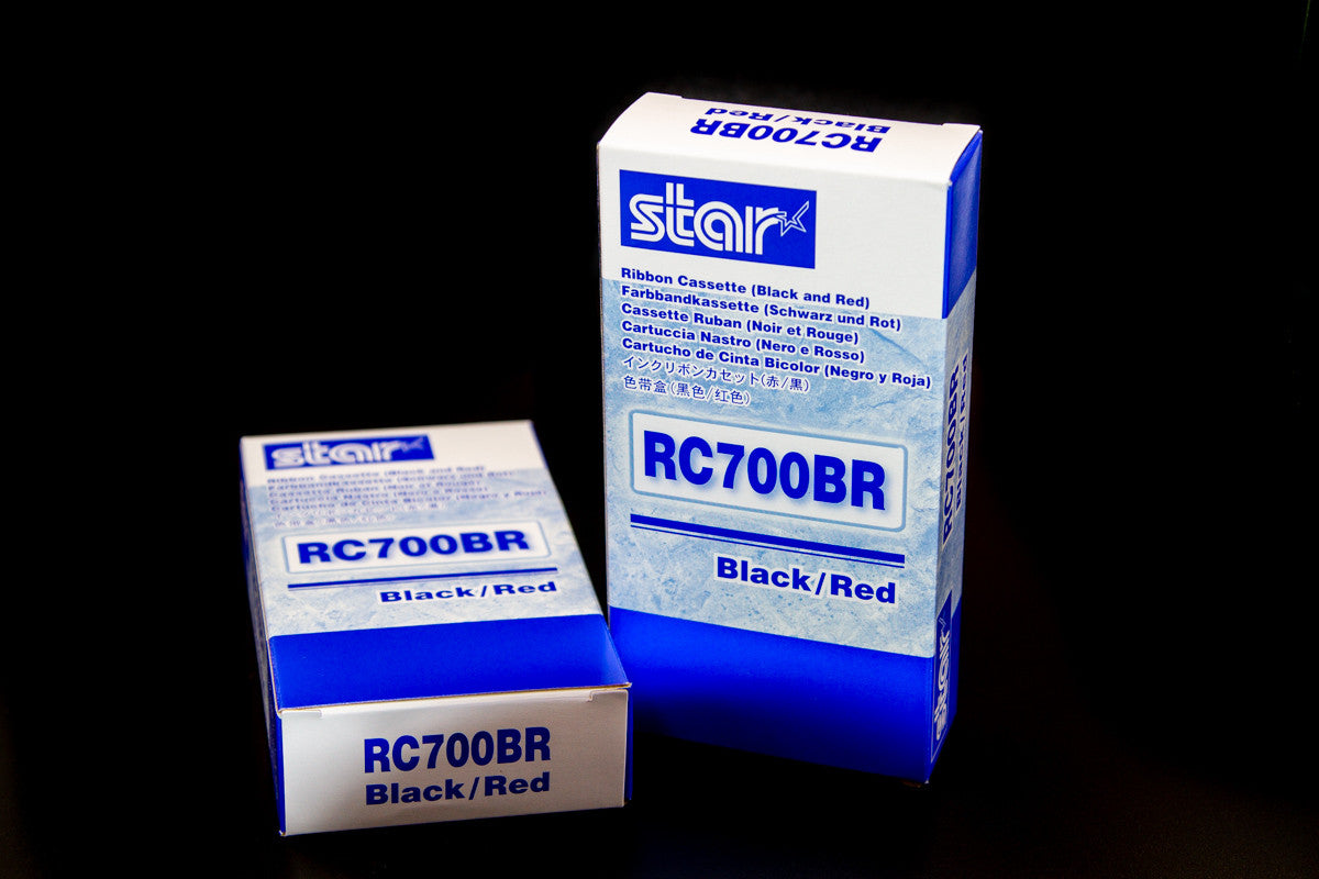 Star Micronics RC700BR Thermal Transfer Printer Ribbon - Box of 10