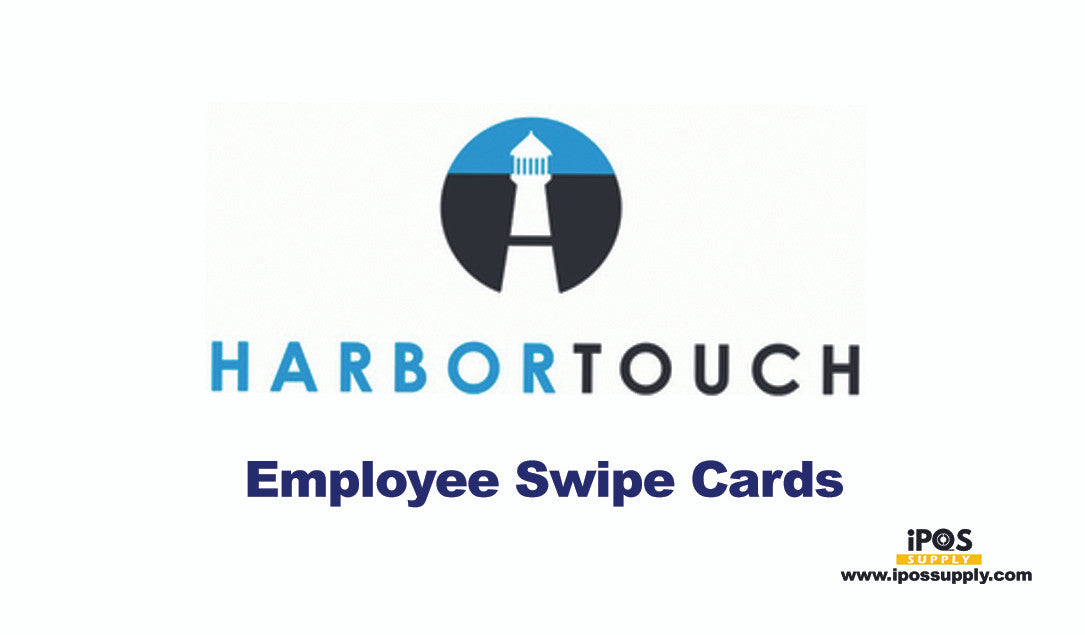 Harbor Touch POS - Magnetic Swipe Employee ID Cards (10 Pack) - NEW