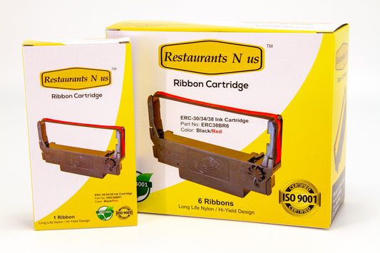 ERC38 RED/BLACK Ink Ribbons For Epson TM-U220 Printers