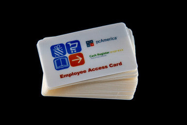 pcAmerica POS Employee Access Cards — 10-Pack