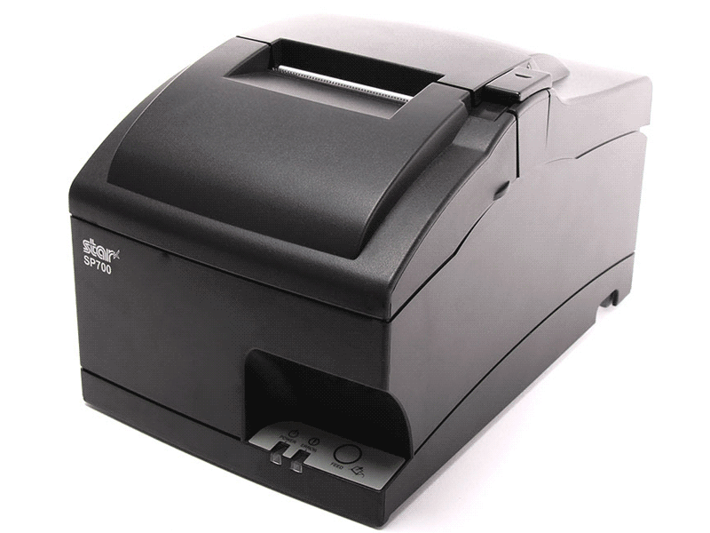 Star Micronics, SP742ME GRY US, Impact Receipt Printer With Cutter