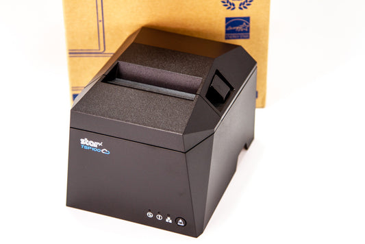 Star Micronics TSP143IVUE Thermal Receipt Printer, USB, Ethernet, Gray
